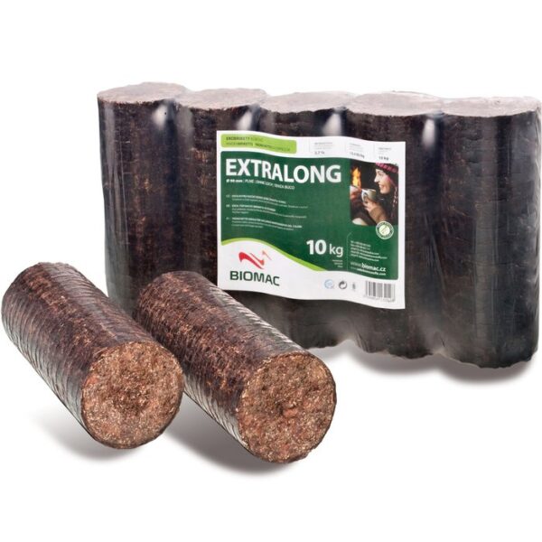 BIOMAC Rindenbriketts rund ohne Loch 1000kg - Image 5