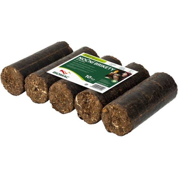 BIOMAC Rindenbriketts rund ohne Loch 1000kg - Image 3