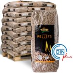 HIT Holzpellets Sackware 6mm ENplusA1, 66 x 15kg Palette
