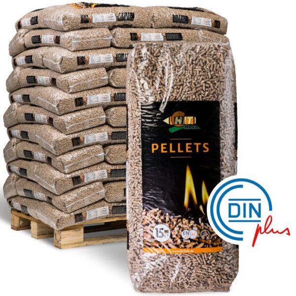 HIT Holzpellets Sackware 6mm ENplusA1, 66 x 15kg Palette - Image 2
