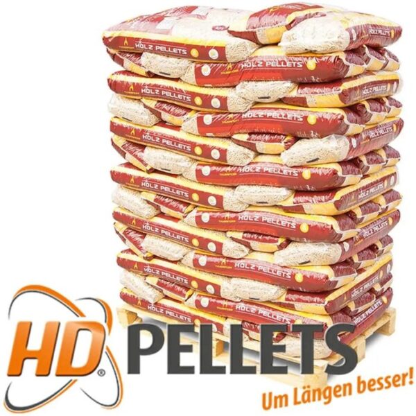 THÜRINGER HD Holzpellets 6mm ENplusA1, 65 x 15kg Palette - Image 2